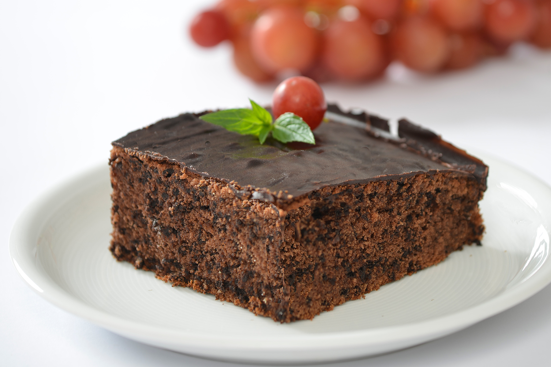 Rotweinkuchen Stück