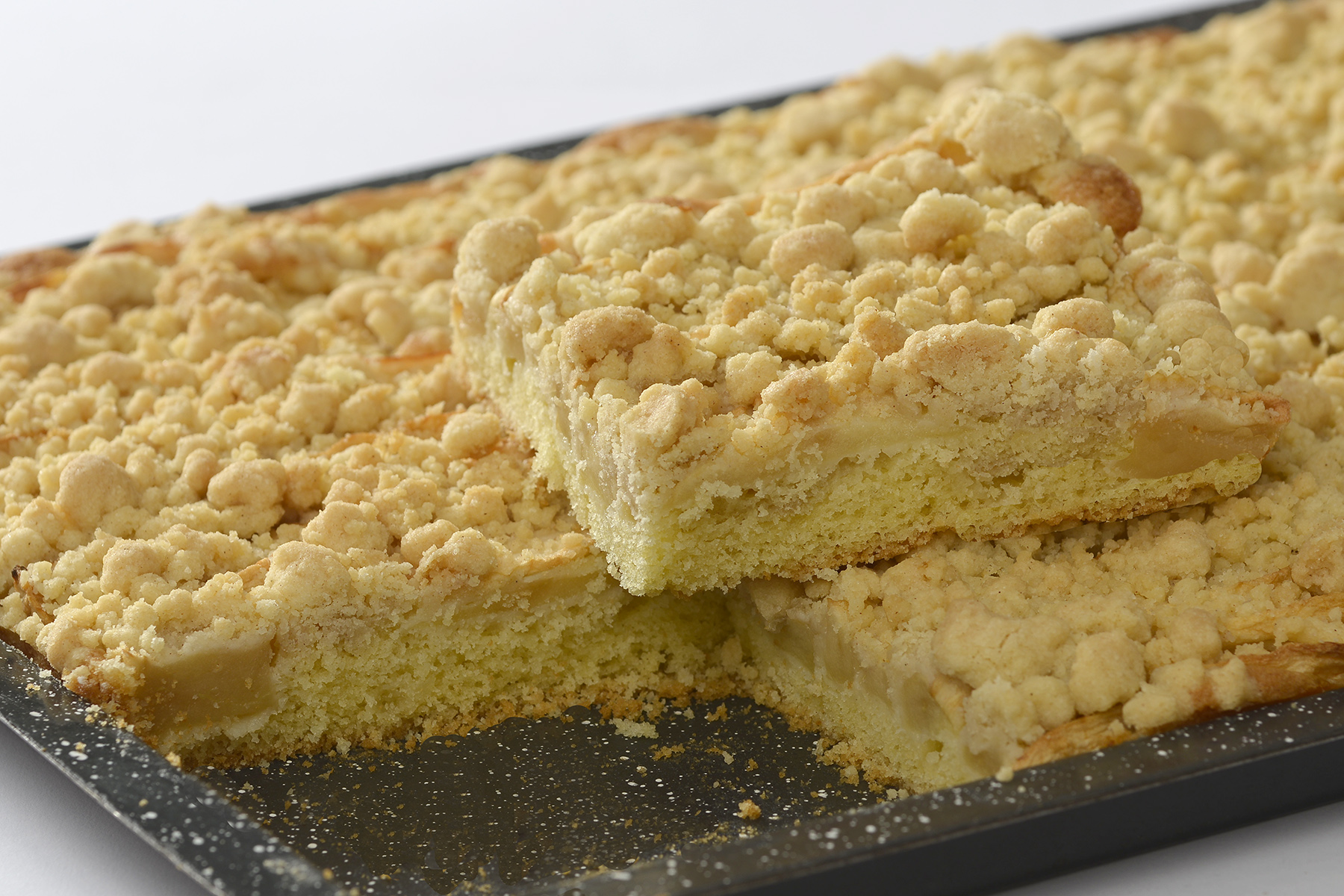 Apfelstreusel vom Blech